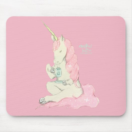 Trinken Sie Kaffee u. Tee mit mir - Mausunterlage Mousepad (Vorne)