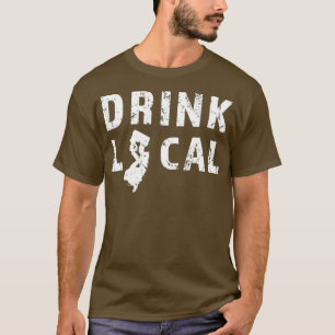 Trinken Sie lokale New Jersey Craft Bär NJ Brauer T-Shirt