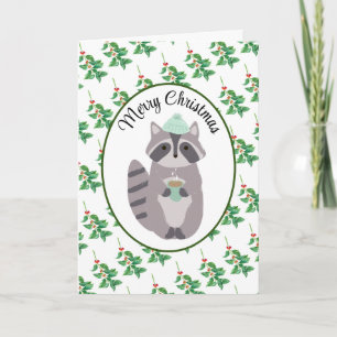 Trinken Sie meine Weihnachtskakao geklappte Grußka Karte