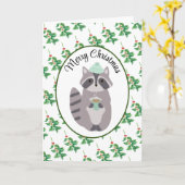 Trinken Sie meine Weihnachtskakao geklappte Grußka Karte (Gelbe Blume)