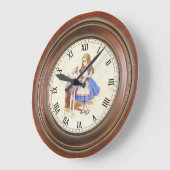 Trinken Sie mich 1 Große Wanduhr (Winkel)