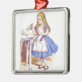 Trinken Sie mich 1 Ornament Aus Metall (Links)