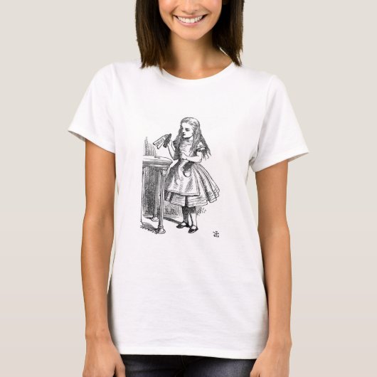 Trinken Sie mich (Alice im Wunderland) T-Shirt (Vorderseite)