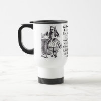 Trinken Sie mich! Alice im Wunderland-Tasse