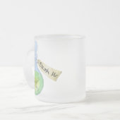 Trinken Sie mich (Gift) Mattglastasse (Vorderseite Links)