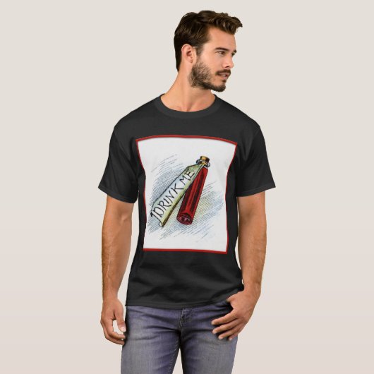 Trinken Sie mich T-Shirt (Vorne ganz)