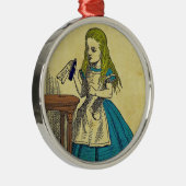 Trinken Sie mich Verzierung Ornament Aus Metall (Rechts)