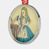 Trinken Sie mich Verzierung Ornament Aus Metall (Links)