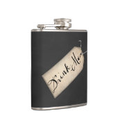 Trinken Sie mich Vintage Umbau-Flasche Flachmann (Rechts)