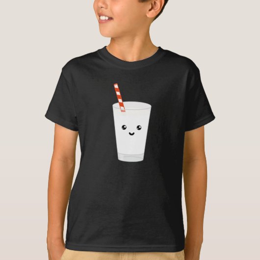 Trinken Sie Milch ! Funny Kawaii Design ! T-Shirt (Vorderseite)