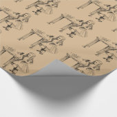 Trinken Sie mir Alice im Wunderland Geschenkpapier (Ecke)
