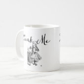 Trinken Sie mir Alice im Wunderland Tasse (Vorderseite Links)