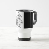Trinken Sie mir gedachte Alice im Wunderland Trave Reisebecher (VorderseiteRechts)