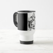 Trinken Sie mir gedachte Alice im Wunderland Trave Reisebecher (Vorderseite Links)
