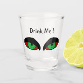 Trinken Sie mir Halloween Schnapsglas (Vorderseite)