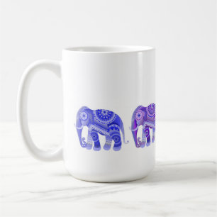 TRINKEN SIE MIT BLAUEN KÜHLEN ELEFANTEN KAFFEETASS KAFFEETASSE