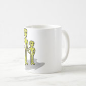 trinken Sie mit Ihren alienfreunden etwas Kaffeetasse (VorderseiteRechts)
