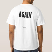 Trinken Sie nicht das Koolaid (mit hinterem T-Shirt (Rückseite)