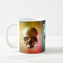 Trinken Sie nicht! Mein Spezialbrauen. Skull-Kunst Kaffeetasse