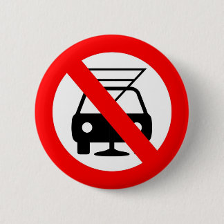 Trinken Sie nicht und fahren Sie Button