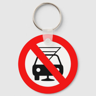Trinken Sie nicht und fahren Sie Schlüsselanhänger