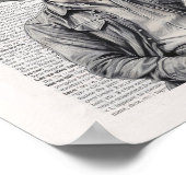 Trinken Sie niemals, wenn Sie nicht allein oder mi Poster (Ecke)