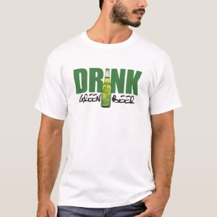 Trinken Sie noch irisches grünes Bier T-Shirt