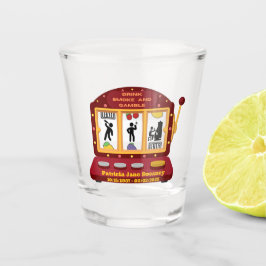 Trinken Sie Rauch und Gamble Shot Glass Schnapsglas