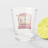 Trinken Sie Rauch und Gamble Shot Glass Schnapsglas (Rückseite)