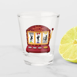 Trinken Sie Rauch und Gamble Shot Glass Schnapsglas
