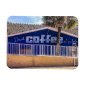 Trinken Sie später KAFFEE Magnet (Horizontal)