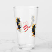 Trinken Sie unter den Sternen- Glas (Rückseite)