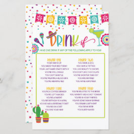 Trinken Sie, wenn Spiel - Fiesta WH