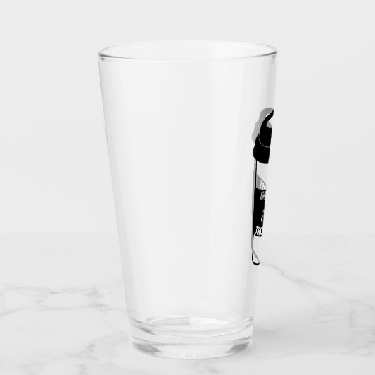 Trinken Sie zuerst dann Hammer Glas (Rechts)