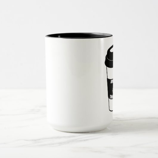 Trinken Sie zuerst dann Hammer Tasse (Zentrum)