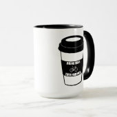 Trinken Sie zuerst dann Hammer Tasse (VorderseiteRechts)