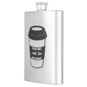 Trinken Sie zuerst dann Paddel Flachmann (Links)