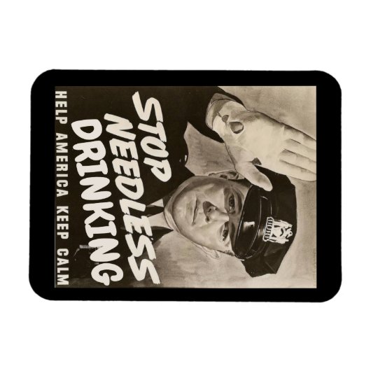 Trinken stoppen magnet (Horizontal)