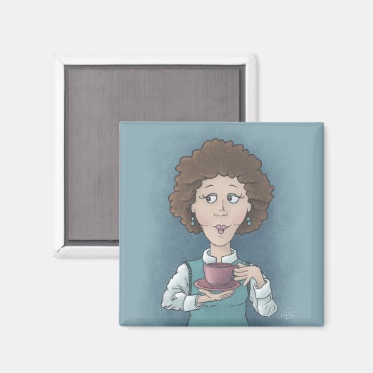 Trinken Tea Magnet (Vorderseite/Rückseite)