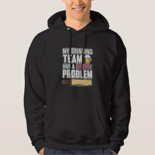 Trinken Team hat Cricket-Problem Sport Spieler die Hoodie