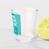 Trinken Trinken Betrunkener Junggeselinnen-Abschie Schnapsglas (Rechts)