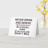 Trinken und ablenken karte (Gelbe Blume)