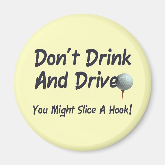 Trinken und fahren magnet (Vorne)
