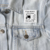 Trinken und fahren Sie nicht Button (Beispiel)