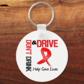 Trinken und fahren Sie nicht Schlüsselanhänger (Vorderseite)