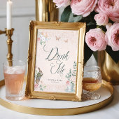 Trinken | VINTAGE ALICE IM WUNDERLAND Poster