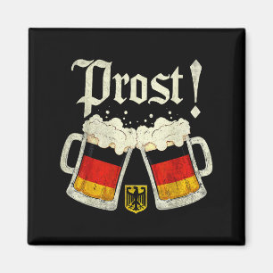 Trinken Vintage Deutsche Prost Männer Frauen Magnet