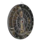 Trinken von Bier-Malerei Dartscheibe (Vorderseite Links)