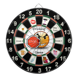 Trinken von Dart Board Spiel mit Freude Dartscheibe