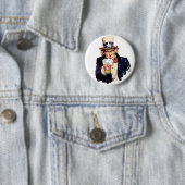 Trinken von Onkel Sam Button (Beispiel)